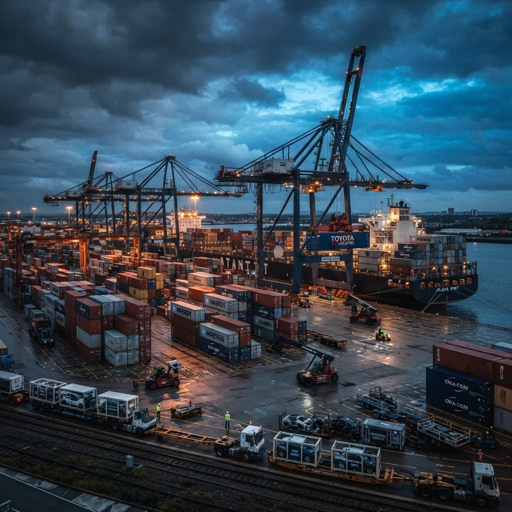 Export shipping containers